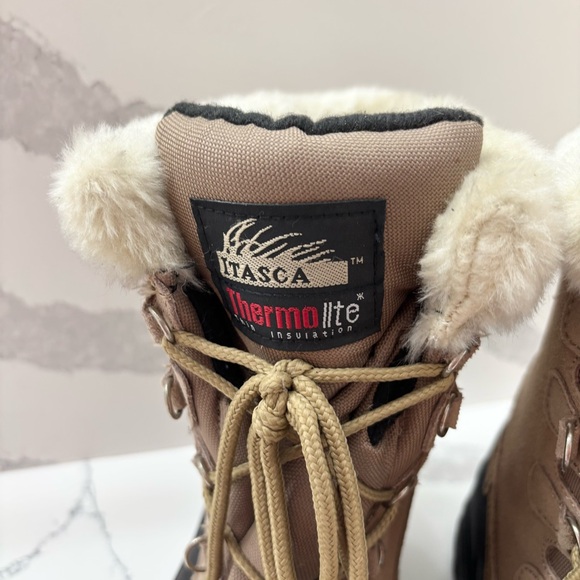 Itasca, The Pines, Women's Size 10 Suede/Rubber Boots - Picture 2 of 7